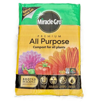 50L MIRACLE-GRO® ALL PURPOSE COMPOST