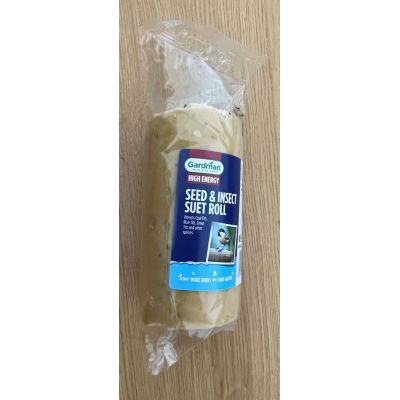 GARDMAN SEED & INSECT SUET ROLL 530G