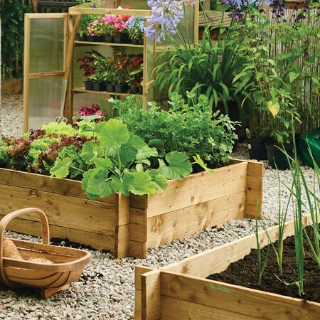 GROW IT WOODEN RAISED BED - image 1