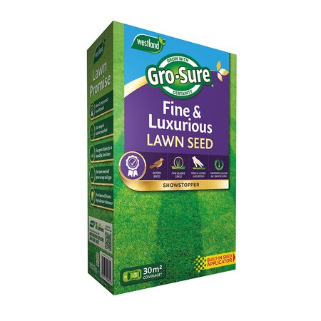 FINE & LUXURIOUS LAWN SEED - 900G